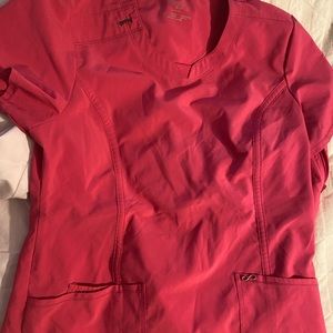 Hot pink Cherokee infinity scrubs